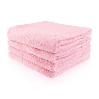 handdoek licht roze